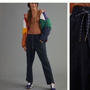 Navy Anthropologie pants